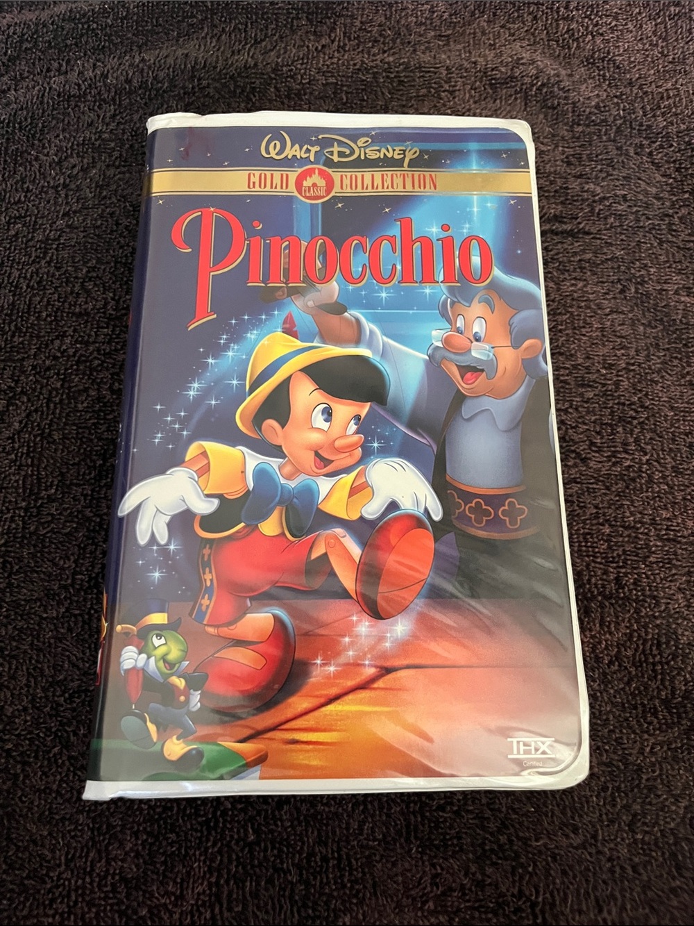 Vintage 2000s Walt Disney Pinocchio VHS - Classic Gold Collection